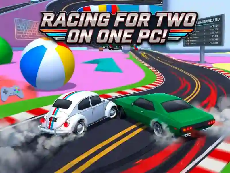 Cluiche Racing for Two on One PC! ar líne