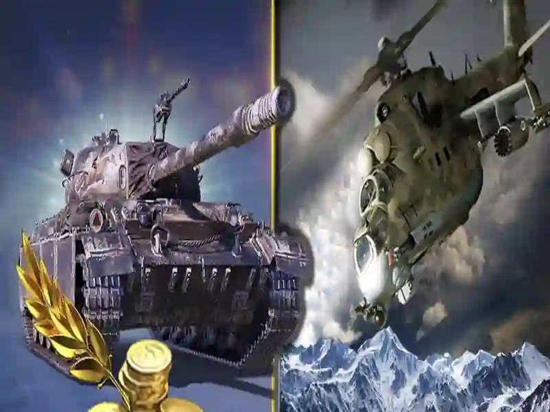 Cluiche Straitéis an chogaidh. Umair agus héileacaptair ar líne