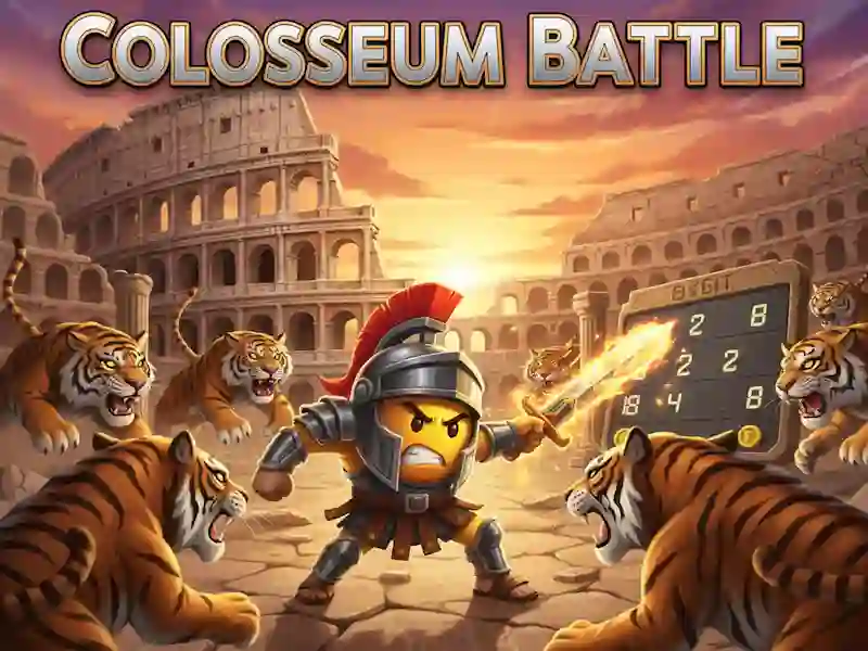 Cluiche Cath Colosseum ar líne