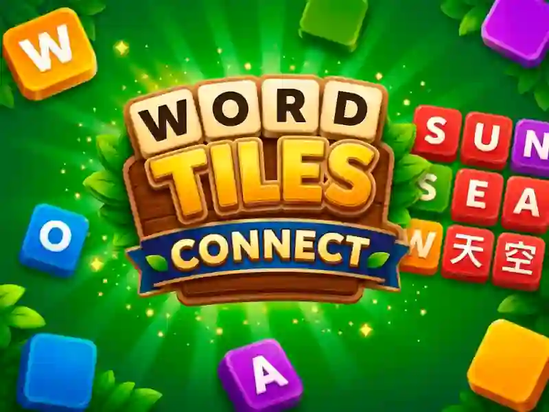 Cluiche Word Tiles Connect ar líne