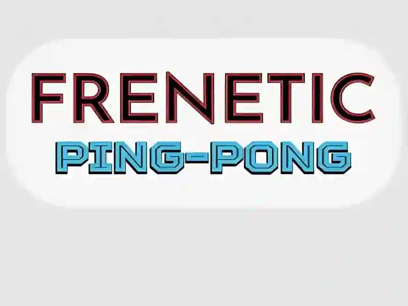 Cluiche Pong ping frenetic ar lĂne Cluiche Pong ping frenetic ar lĂne