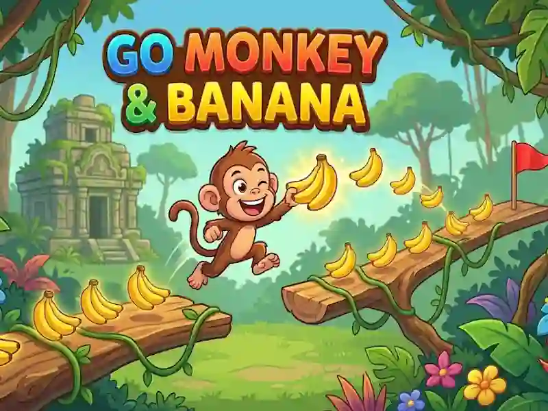 Cluiche Go monkey & Banana ar líne