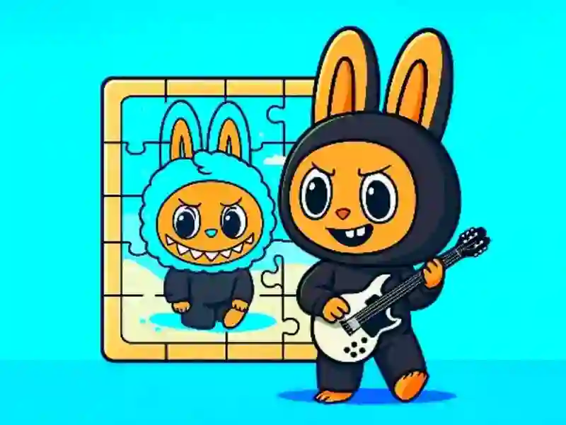 Cluiche Cluiche Dúshlán Puzal Labubu ar líne