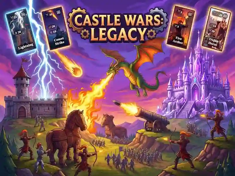 Cluiche Castle Wars: Legacy ar líne