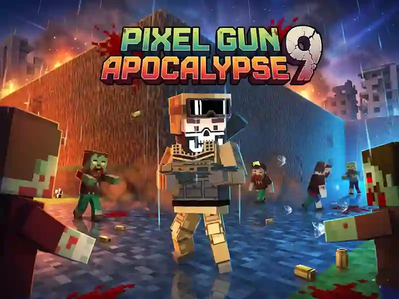 Cluiche Pixel gun apocalypse 9 ar líne