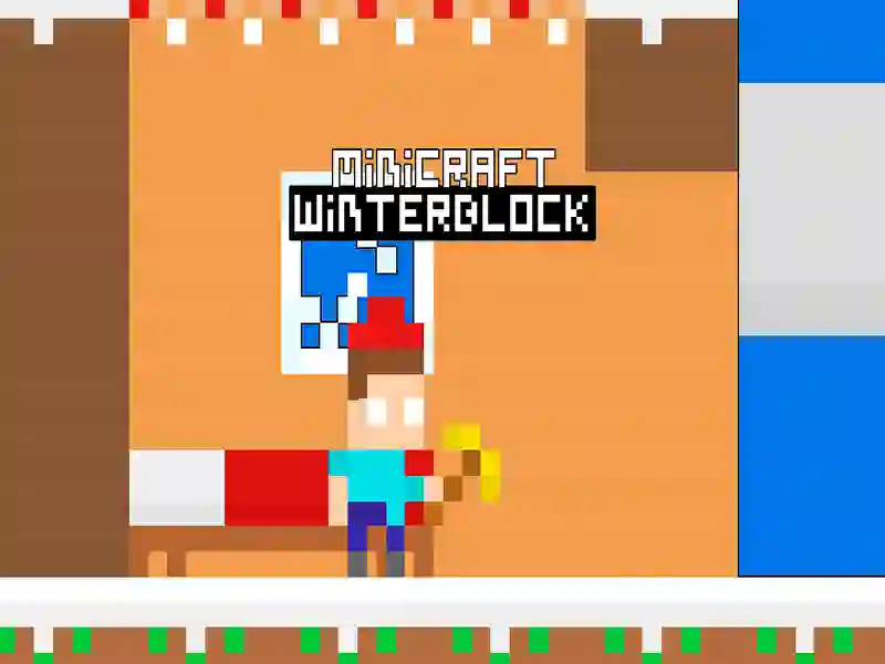 Cluiche Minicraft Winterblock ar líne