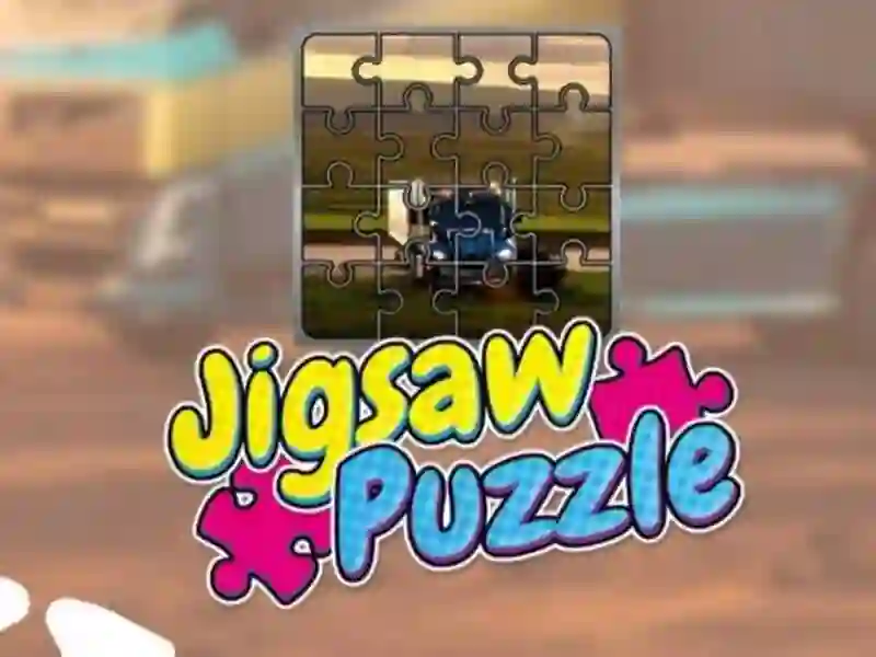 Cluiche Puzal Jigsaw Truck ar líne