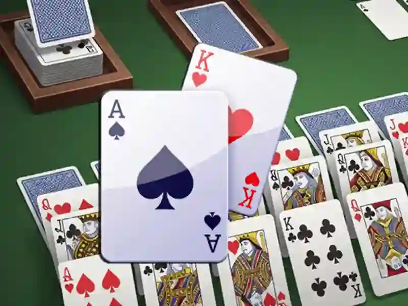 Cluiche Cárta dúbailte Klondike solitaire ar líne