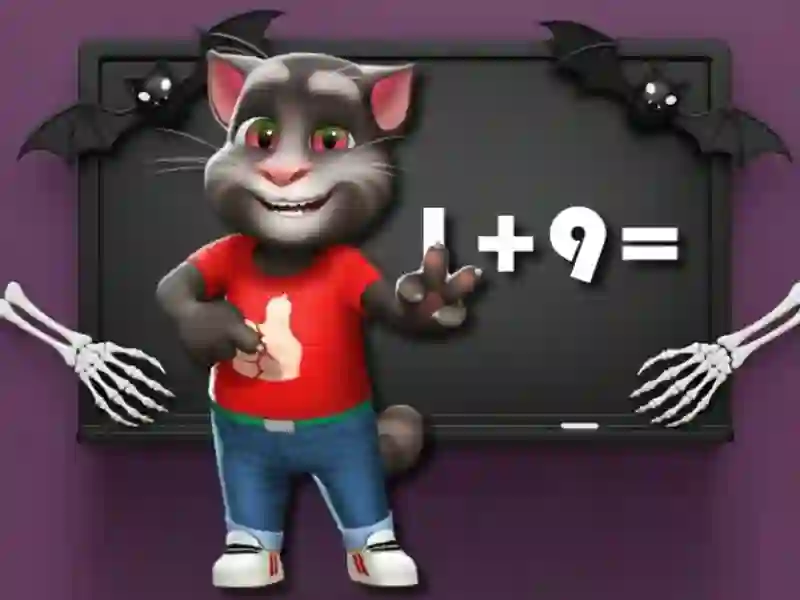 Cluiche Oíche Shamhna Tom Math Dúshlán ar líne Cluiche Oíche Shamhna Tom Math Dúshlán ar líne