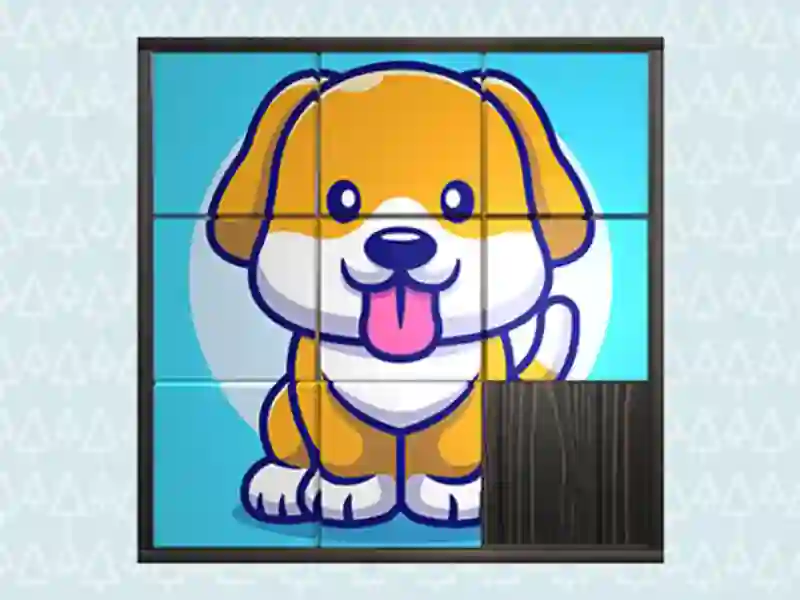 Cluiche Cluiche 3D Puzal Sleamhnáin Leanaí ar líne