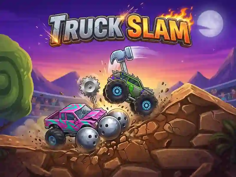 Cluiche Truck Slam ar líne