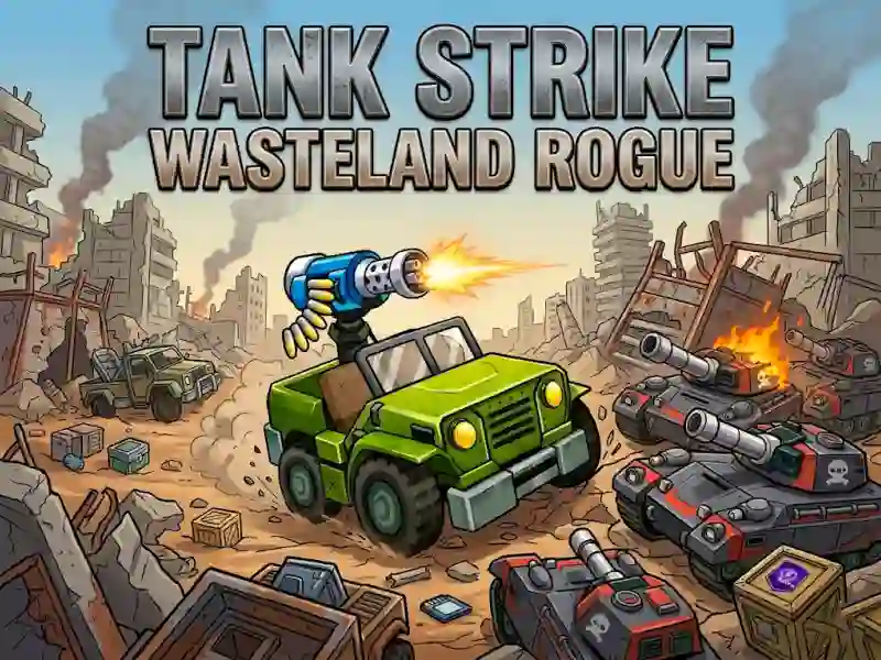 Cluiche Tank Strike Wasteland Rogue ar líne