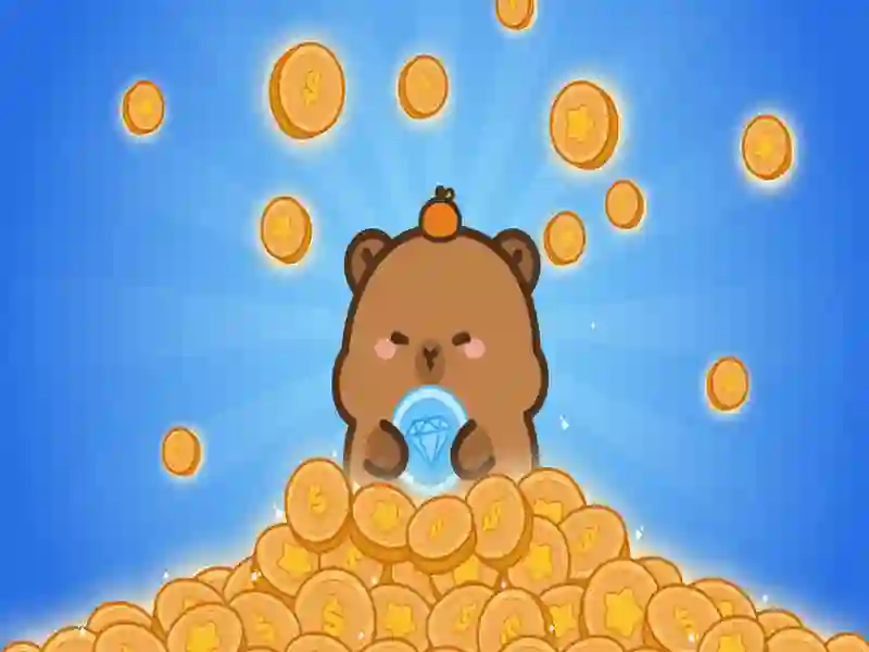 Cluiche Máistir Coin Capybara ar líne