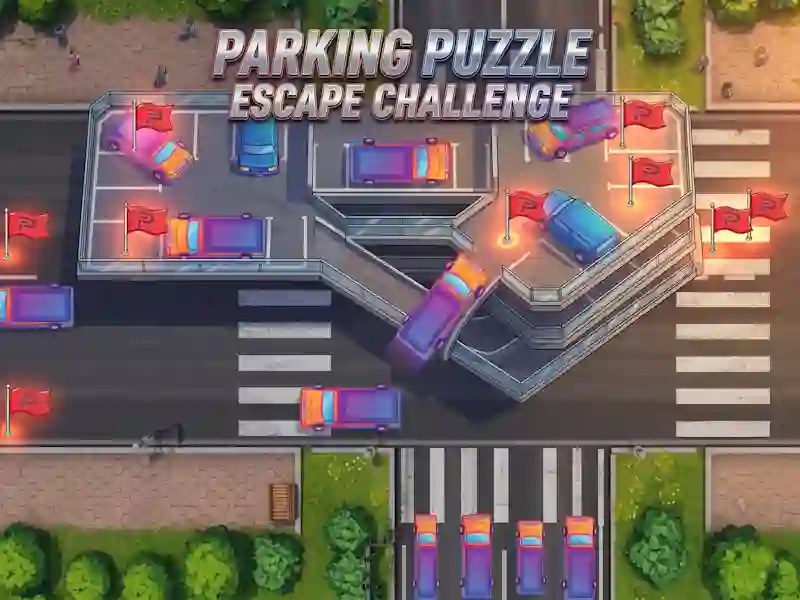 Cluiche Parking Puzzle Escape Challenge ar líne