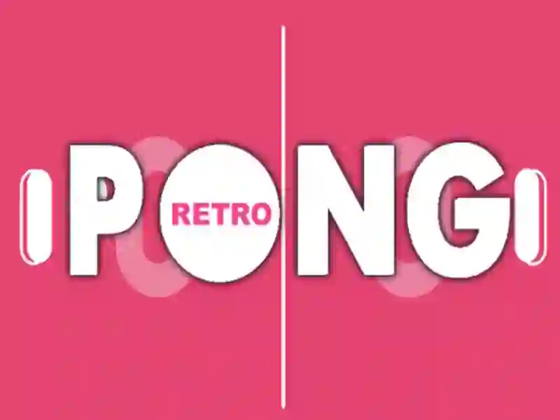Cluiche Cluiche Retro pong ar líne Cluiche Cluiche Retro pong ar líne