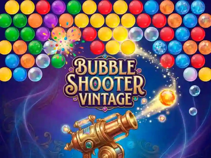 Cluiche Bubble Shooter Vintage ar líne