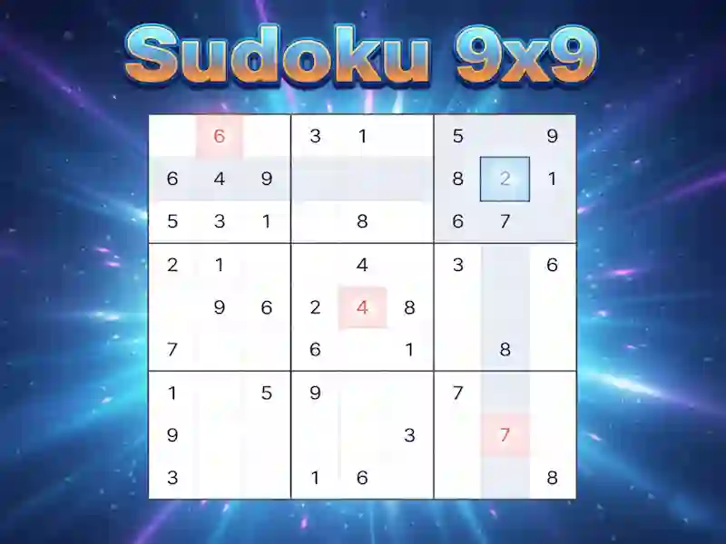 Cluiche Cluiche Sudoku 9x9 ar líne