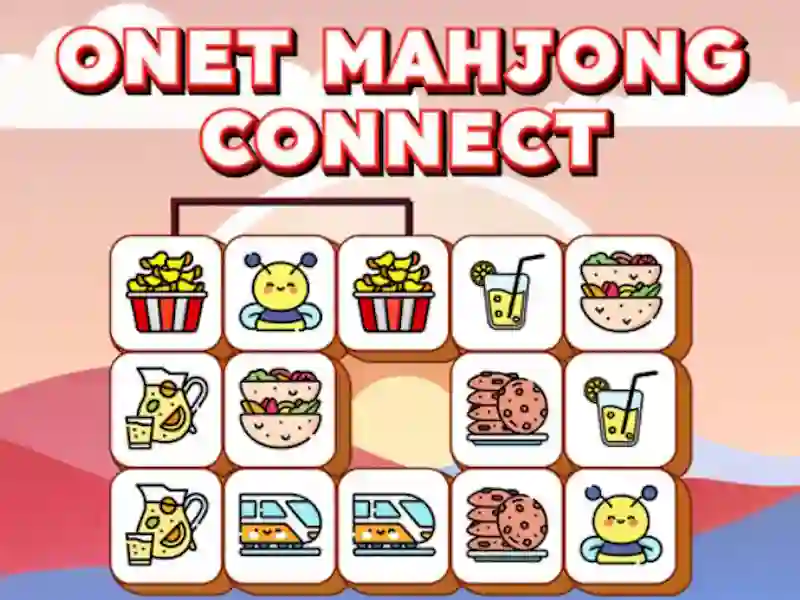 Cluiche Onet Mahjong Connect ar líne