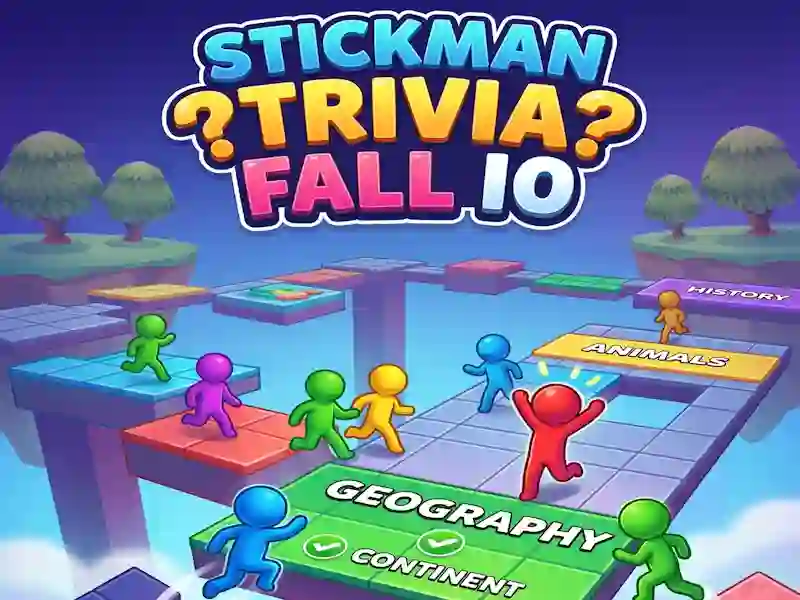 Cluiche Stickman Trivia Fall IO ar líne