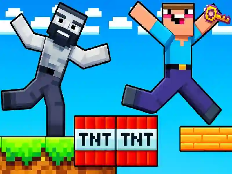 Cluiche Noob: Seifteanna Parkour ar líne