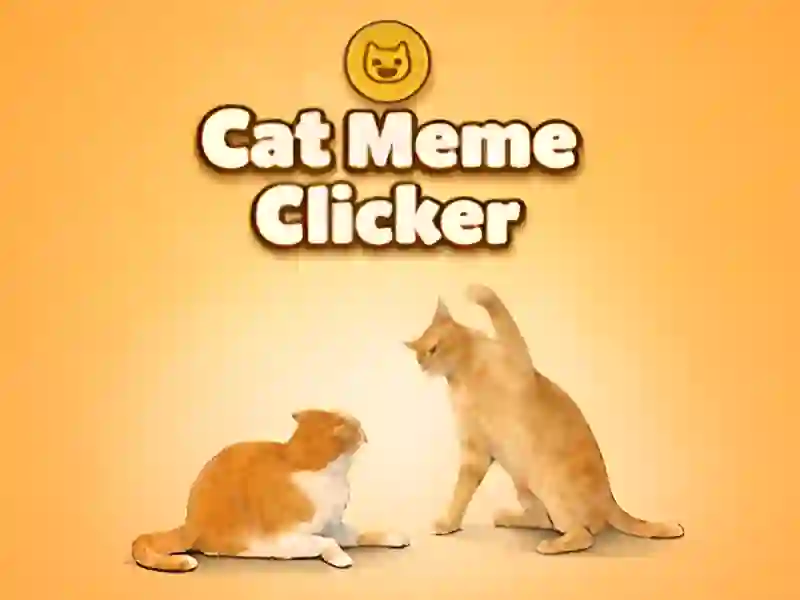 Cluiche Cluiche Cat Meme Clicker ar líne
