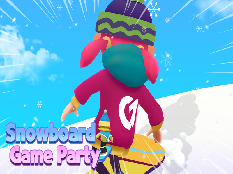 Cluiche Cóisir Cluiche Snowboard ar líne