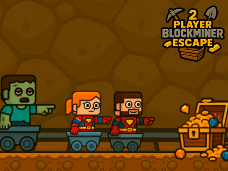 Cluiche 2 Éalú Blockminer Imreoir ar líne