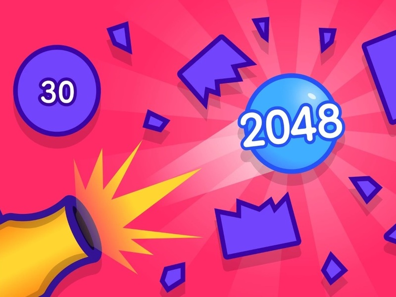 Cluiche Díothú 2048 Bloc ar líne