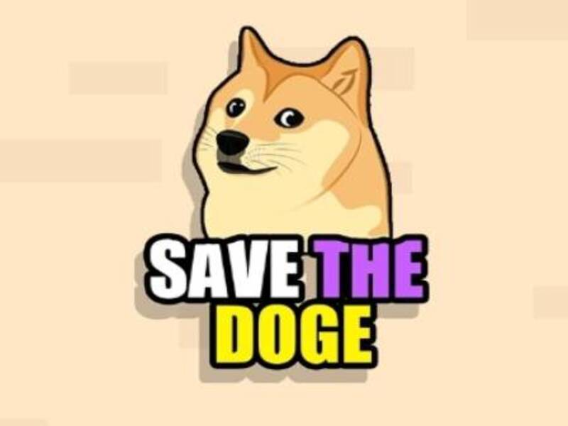 Cluiche Sábháil an doge ar líne