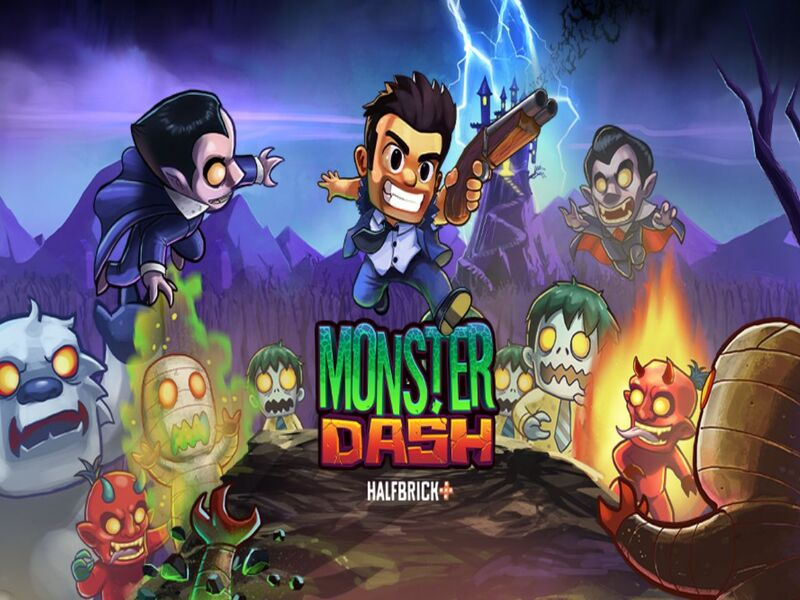 Cluiche Monster Dash ar líne