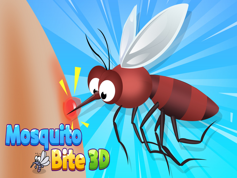 Cluiche Bite Mosquito 3D ar líne