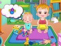 Cluiche Baby Hazel: Cúram de Deartháireacha ar líne