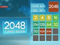 Cluiche 2048 Eagrán clasaiceach ar líne