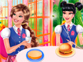 Cluiche Cócaireacht Burgers na Prionsaí ar líne