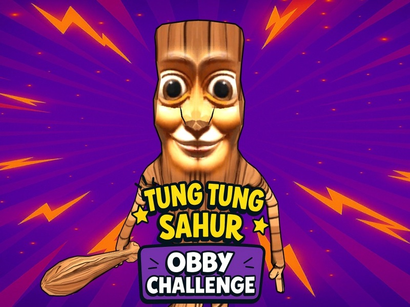 Cluiche Tung Tung Sahur: Dúshlán Obby ar líne