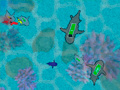 Cluiche Sharkz.io ar líne