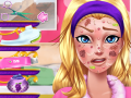 Cluiche Fadhb a bhaineann le h-aghaidh Barbie laoch ar líne