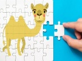 Cluiche Dúshlán Puzzel an Camall Bactrach ar líne