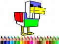 Cluiche Ar ais ar scoil: Dathú Craft Monstair ar líne