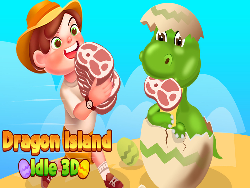 Cluiche Dragon Island díomhaoin 3D ar líne