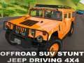 Cluiche Tiomáint Jeep SUV Offroad 4x4 ar líne