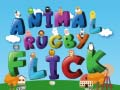 Cluiche Rugbaí Ainmhithe Flick ar líne
