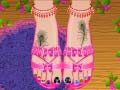 Cluiche Spa Pedicure Rena ar líne