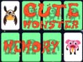 Cluiche Cuimhne An Monstrua Cute ar líne