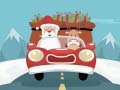 Cluiche Puzzl leis an Nollaig Santa ag tabhairt bronntanais ar líne