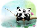 Cluiche Sliding Panda ar líne