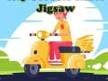 Cluiche Teachtaí Scootair na Cathrach: Puzzl ar líne