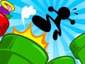 Cluiche Stickman ag leapt ar líne