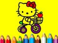Cluiche Ar ais ar scoil: Dathú cat beag deas ar líne