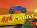 Cluiche Monste 4x4 ar líne